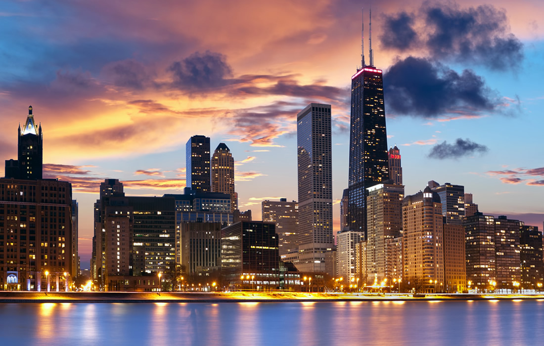 Chicago Illinois Skyline