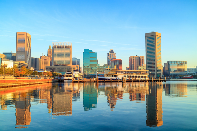 Baltimore Maryland Skyline Baltimore Maryland Skyline