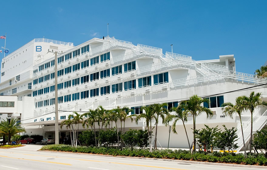 the B Ocean Resort in Fort Lauderdale
