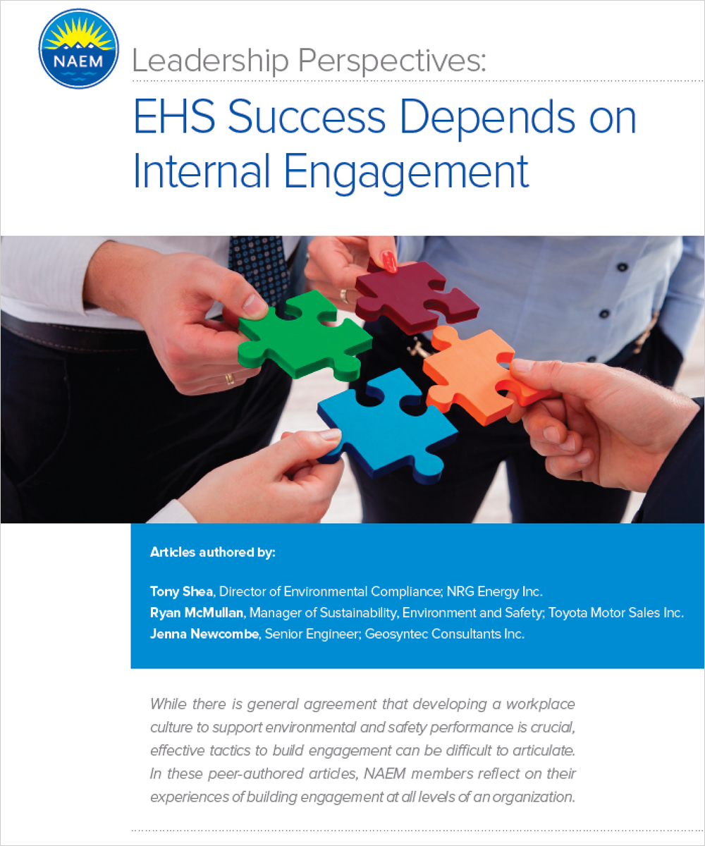 Leadership Perspectives: EHS Success Depends on Internal Engagement