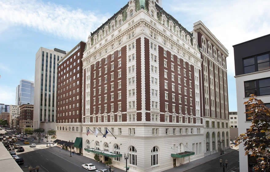 the Benson Hotel in Portland, Oregon